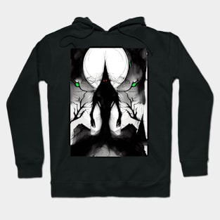 CREEPY RED EYED HALLOWEEN VAMPIRE Hoodie